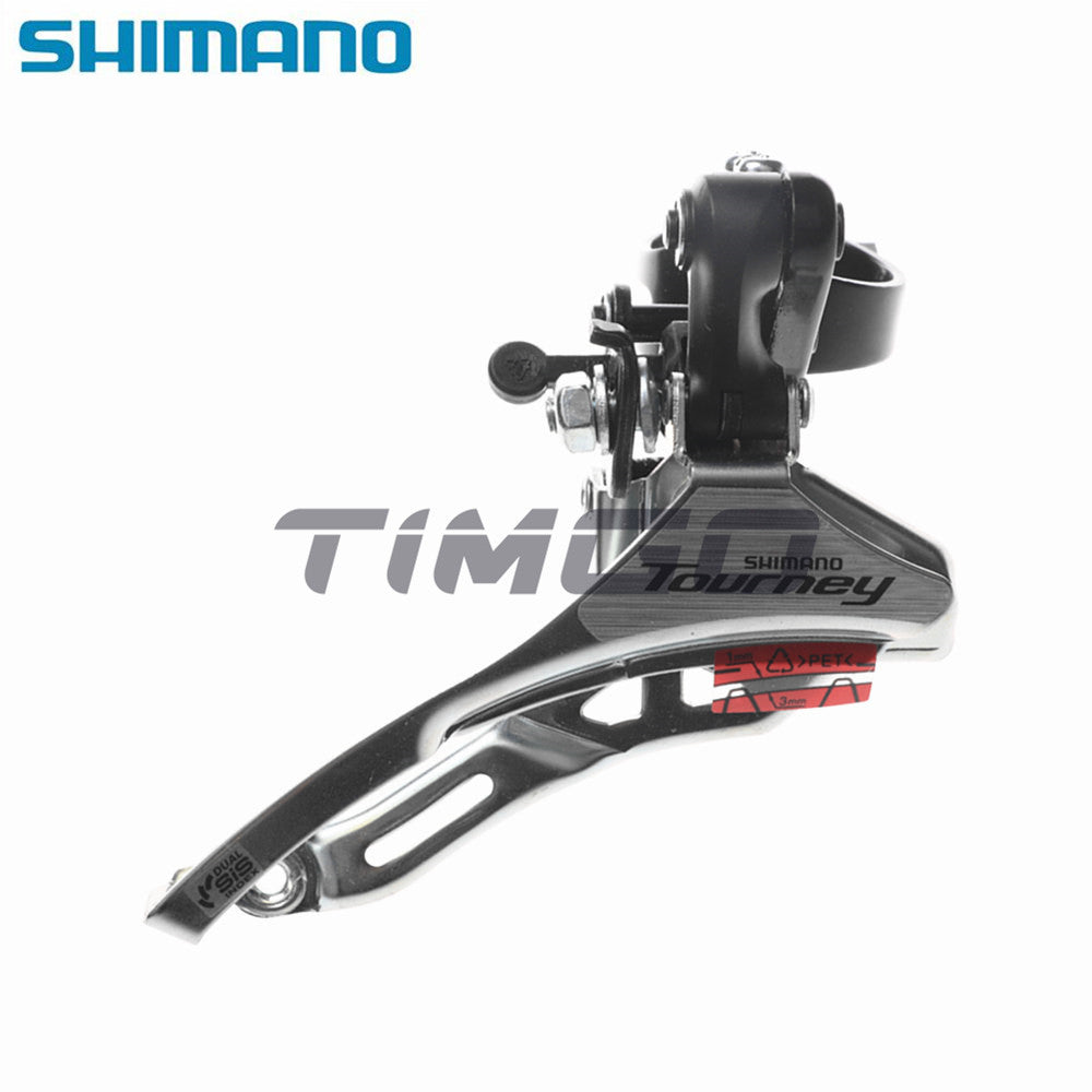 Shimano Tourney FD-TY300 3×6/7 Speed Front Derailleur Down Swing Top/Down Pull Clamp-on 31.8/34.9mm