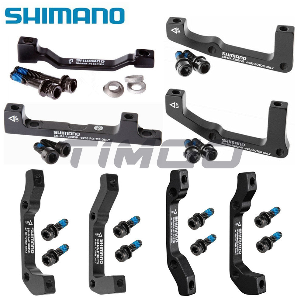 Shimano 160mm/180mm/203mm MTB Bike Hydraulic Mechanical Disc Rotor Adptor Brake Caliper PM-PM/PM-IS Mount Adapter