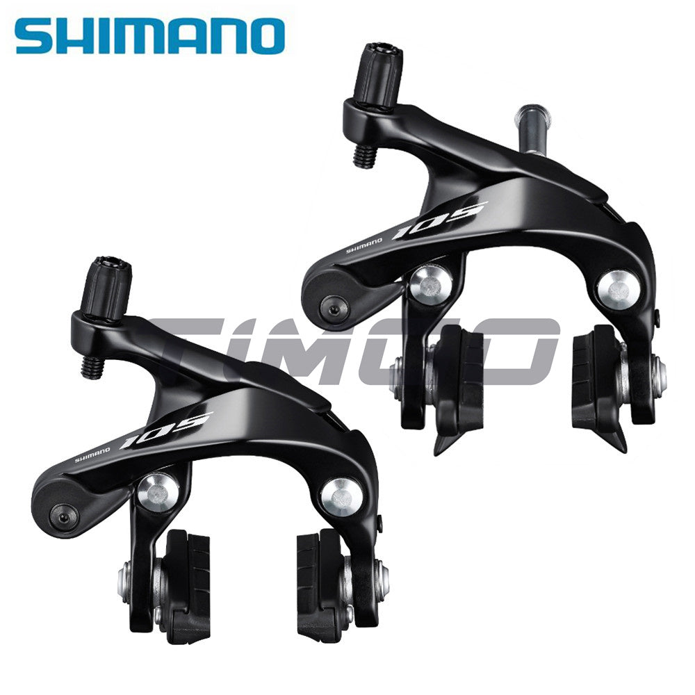 Shimano 105 BR-R7000 Road Bike Dual Pivot Brake Caliper R55C4 SLR-EV Fits Wider 28C Tire Silky Black