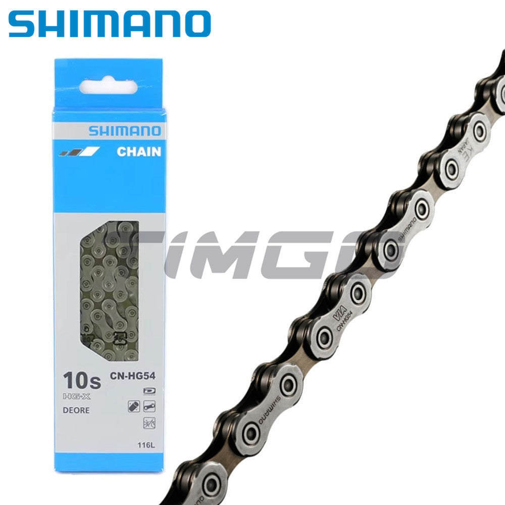 Shimano 10 Speed Chain CN-HG54 MTB Road Bike Chain 116 Links HYPERGLIDE HG-Tech Retail Box Version