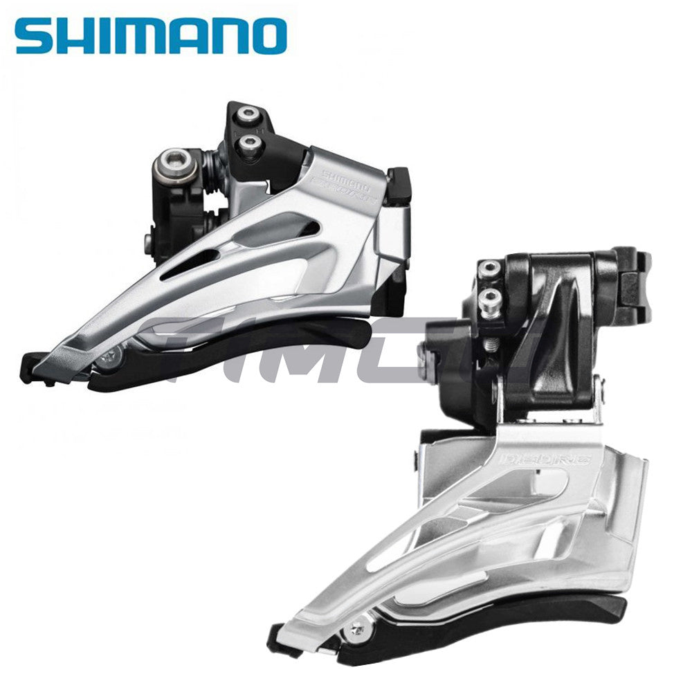 Shimano Deore FD-M618 2x10 Speed Dounble Front Derailleur Top/Down Swing Clamp-on 31.8/34.9mm