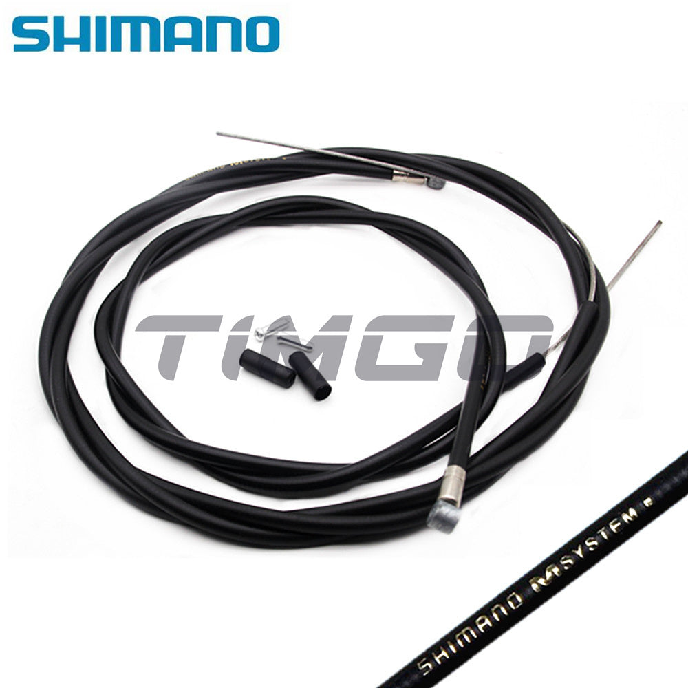 Shimano M system MTB Bike Bicycle Brake Inner Cable and Outer Hose with Cable Ends V-Brake Mechanical Brake