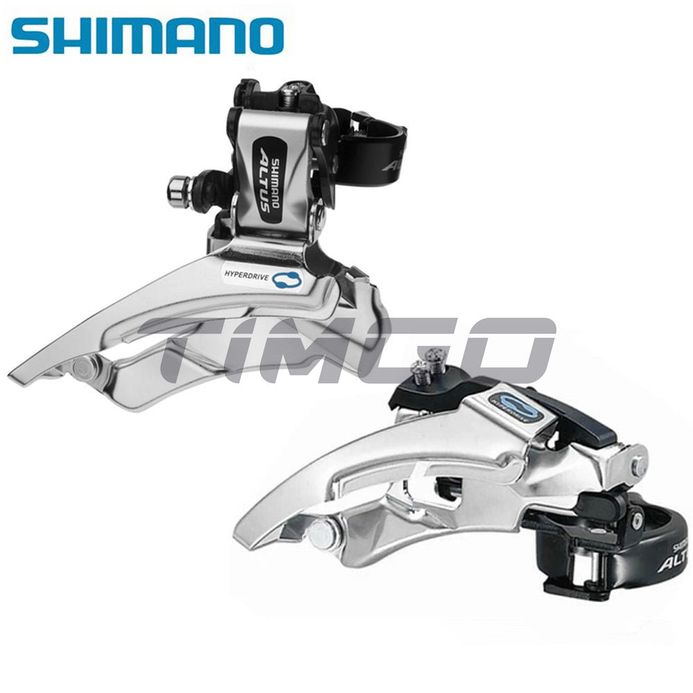 Shimano Altus FD-M310 FD-M313 3×7/8 Speed MTB Bike Front Derailleur Clamp-on 31.8mm/34.9mm Dual Pull