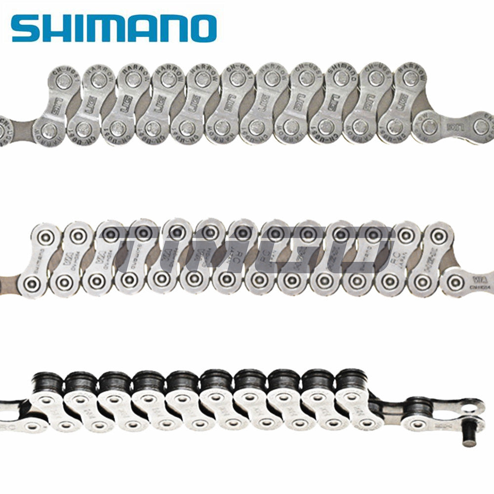 Shimano 6/7/8/9/10 Speed Chain CN-HG40 CN-HG71 CN-HG53 CN-HG54 MTB Road Bike Chain 112/116/120 Links HYPERGLIDE HG-Tech