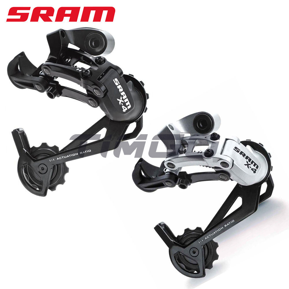 SRAM X4 MTB Mountain Folding Bike 7/8/9 Speed Rear Derailleur Medium / Long Cage