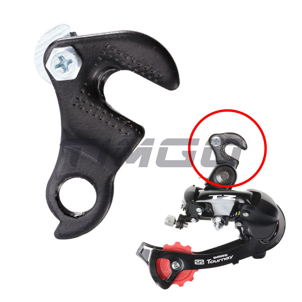 MTB Mountain Road Bike Rear Derailleur Hanger Tail Hook Dropout Converter Adapter fits Old Frame Hanger Mount Change Direct Mount