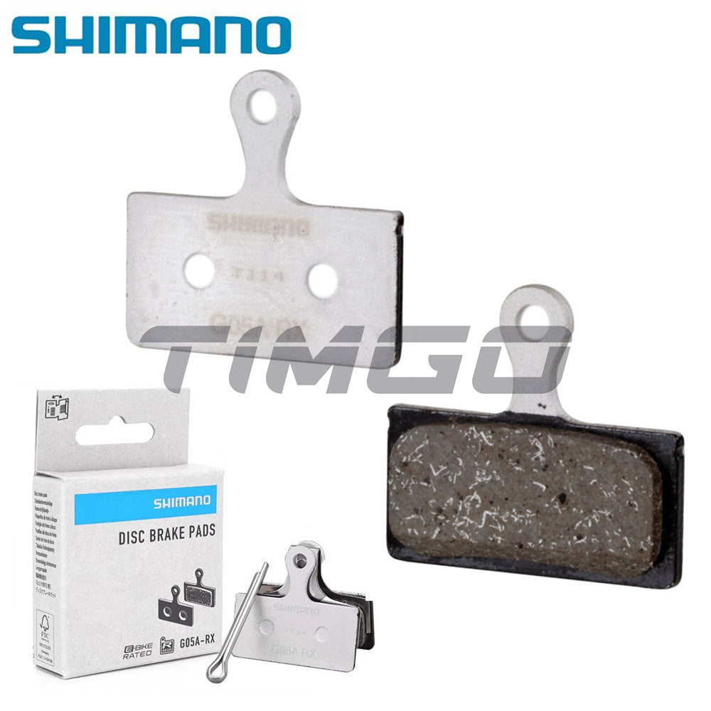 Shimano G05A-RX Disc Brake Caliper Pads Resin Deore XTR XT SLX Alfine BR-M9000/M8000/M7100/M6100/M5100/M6000/M610