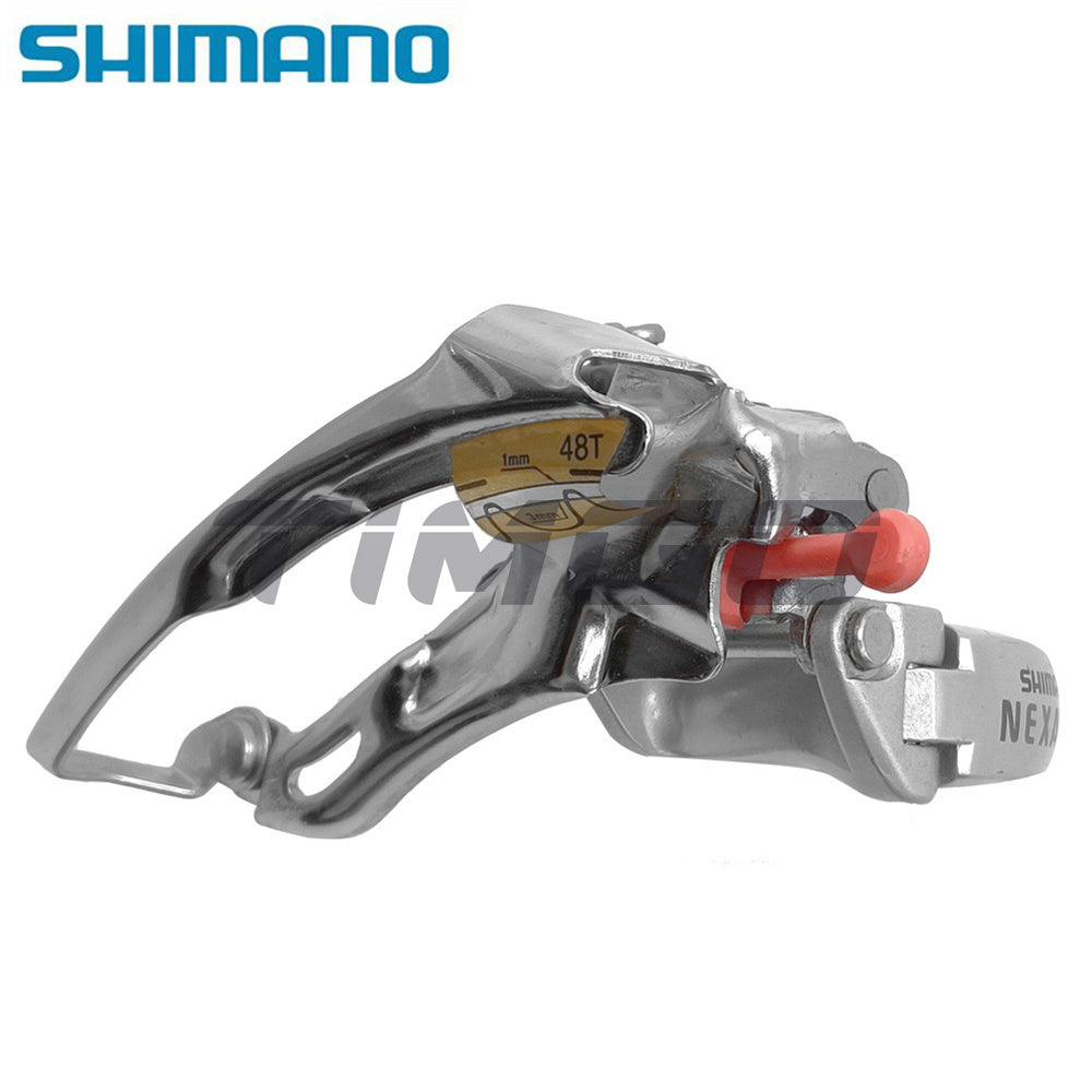 Shimano Nexave FD-T401 MTB GRAVEL 3×7/8 Speed Front Derailleur Down Pull Top Swing Clamp-on 31.8/34.9mm