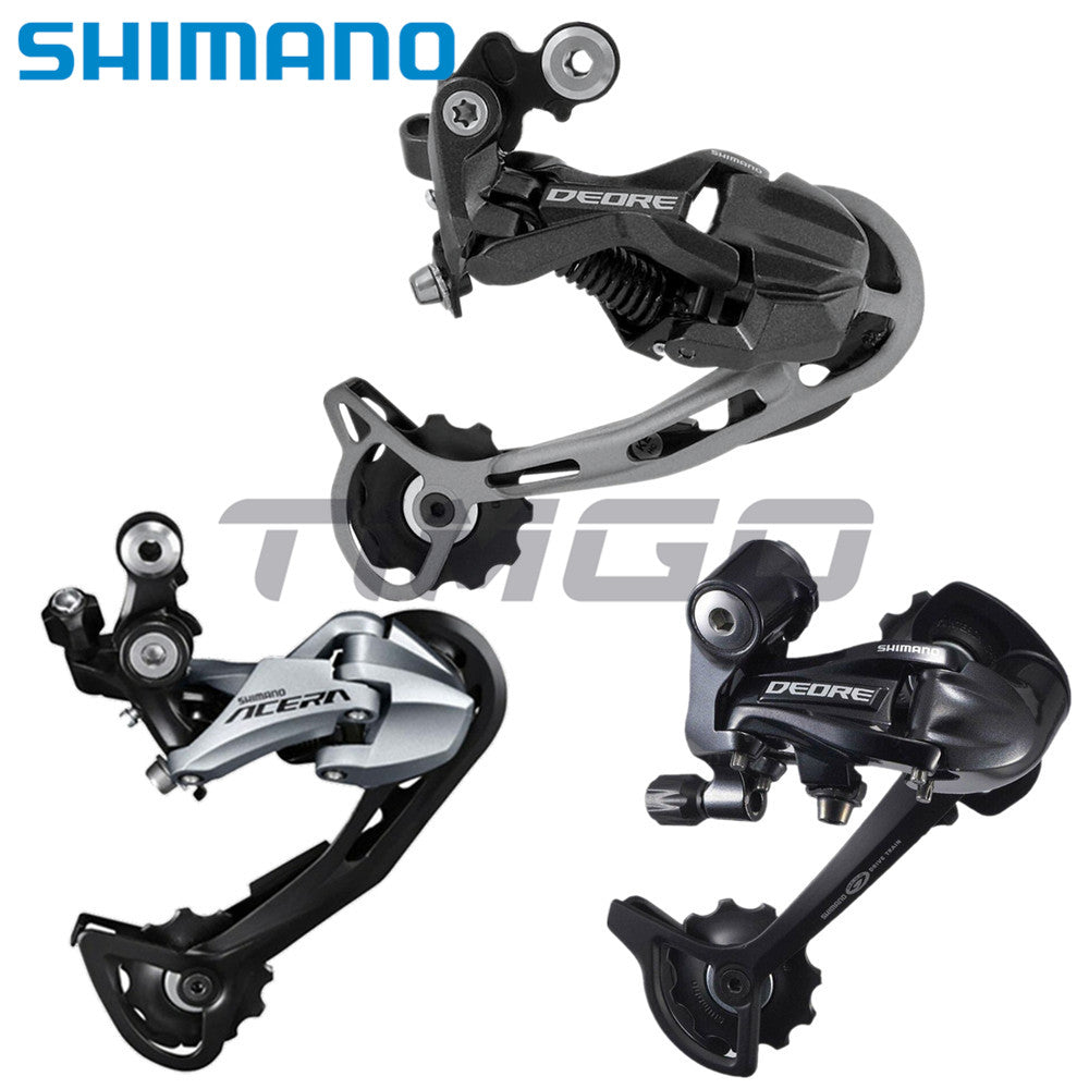 Shimano Deore Alivio Acera Altus RD-M592/M591/M3100/T4000/M3000/M2000/M370 MTB Bike 9 Speed Rear Derailleur SGS Long Cage Direct Mount